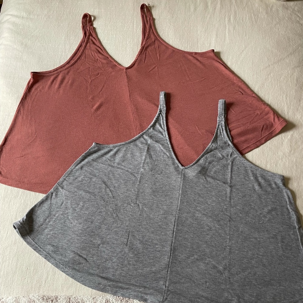 Free people ribbed tank top bundle